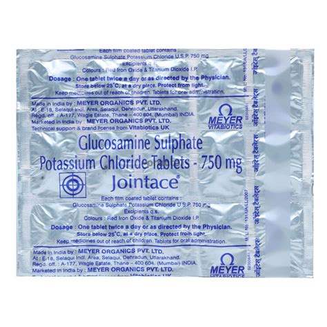 jtaace|Jointace(750) 750 mg Tablet .